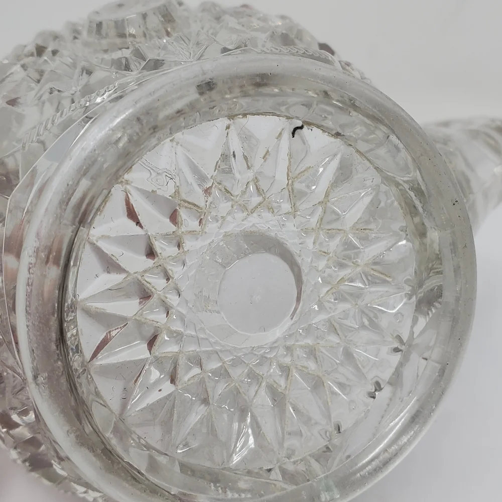 Vintage cut crystal